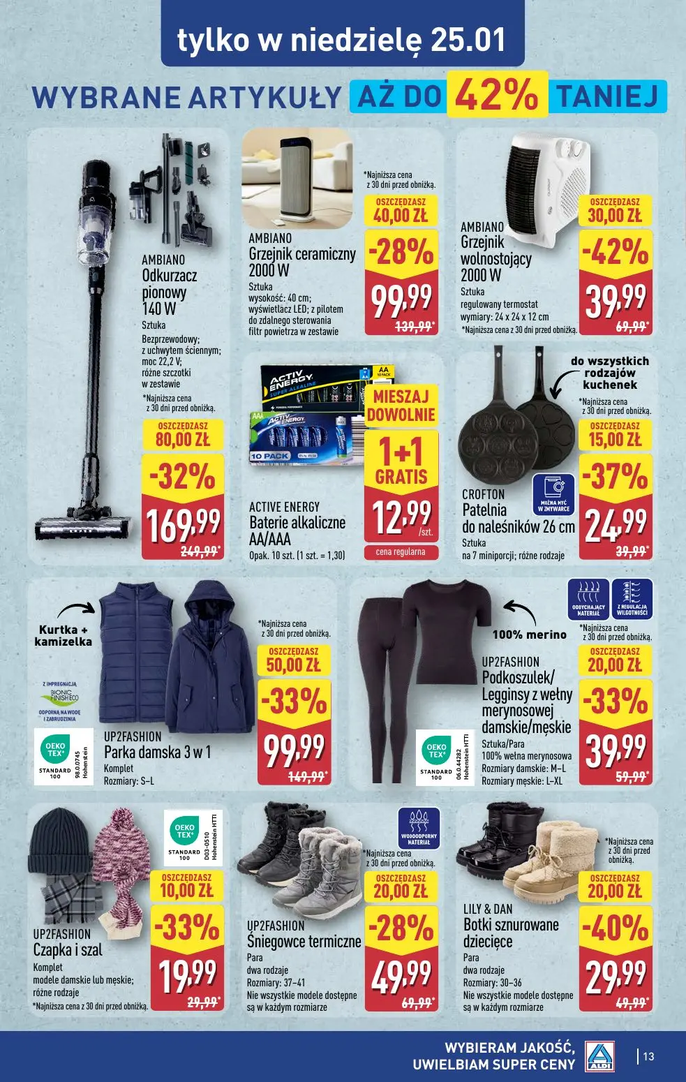 gazetka promocyjna ALDI Oferta od środy 21.01 - Strona 13
