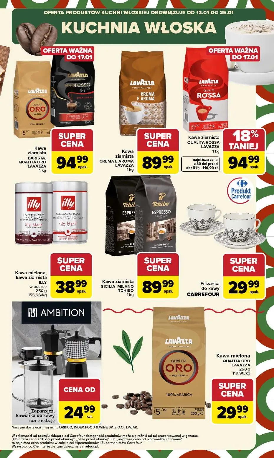 gazetka promocyjna Carrefour Smaki Świata kuchnia Włoska - Strona 9