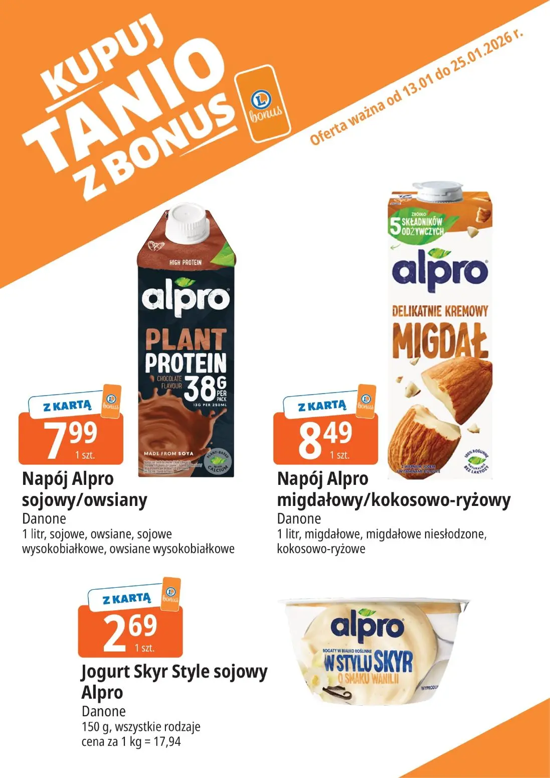 gazetka promocyjna E.Leclerc Bonus skanujesz kasę zyskujesz! - Strona 2