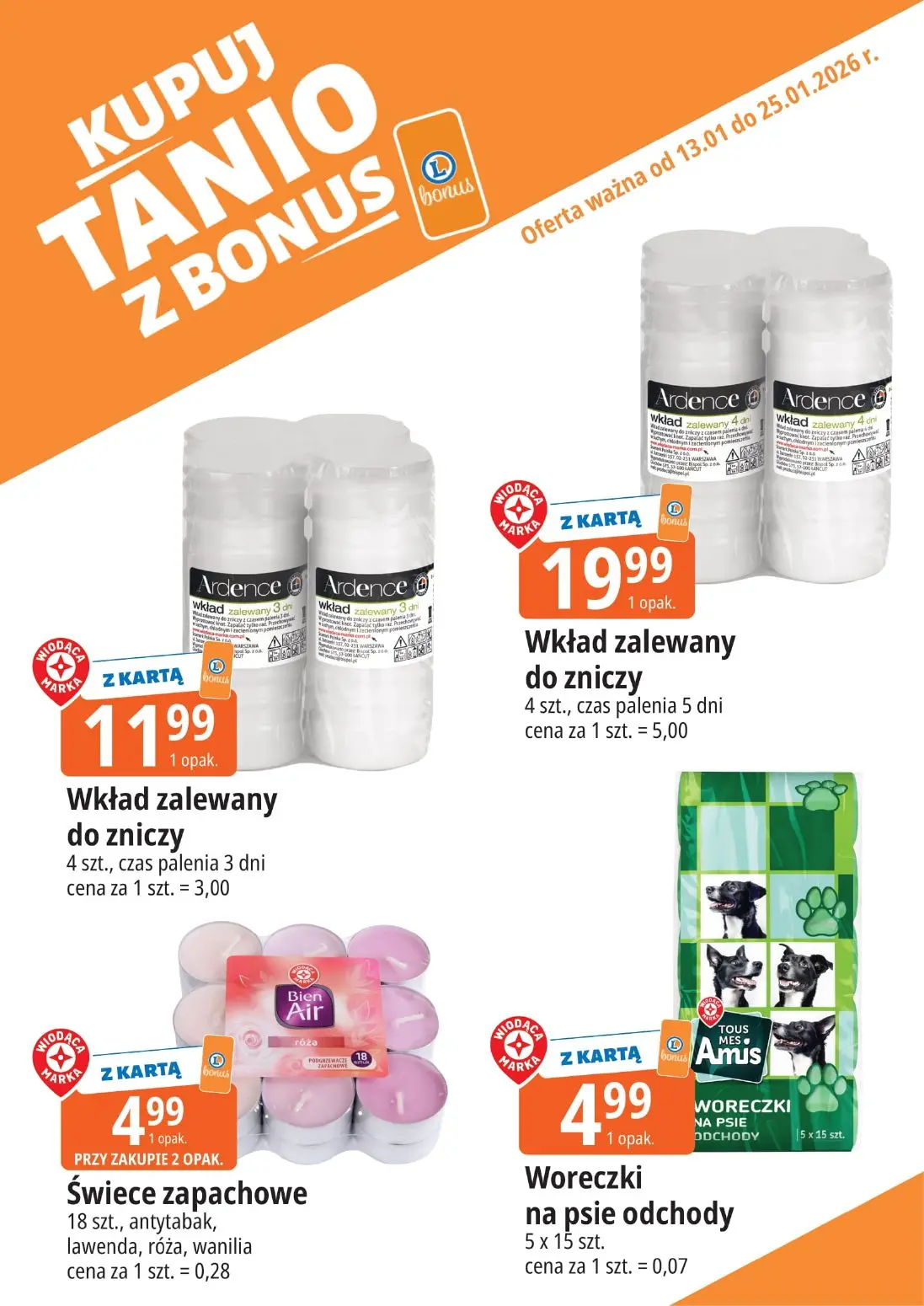 gazetka promocyjna E.Leclerc Bonus skanujesz kasę zyskujesz! - Strona 14