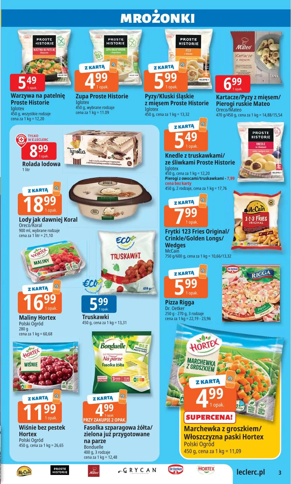 gazetka promocyjna E.Leclerc Dzień Babci i Dziadka - oferta rozszerzona - Strona 3