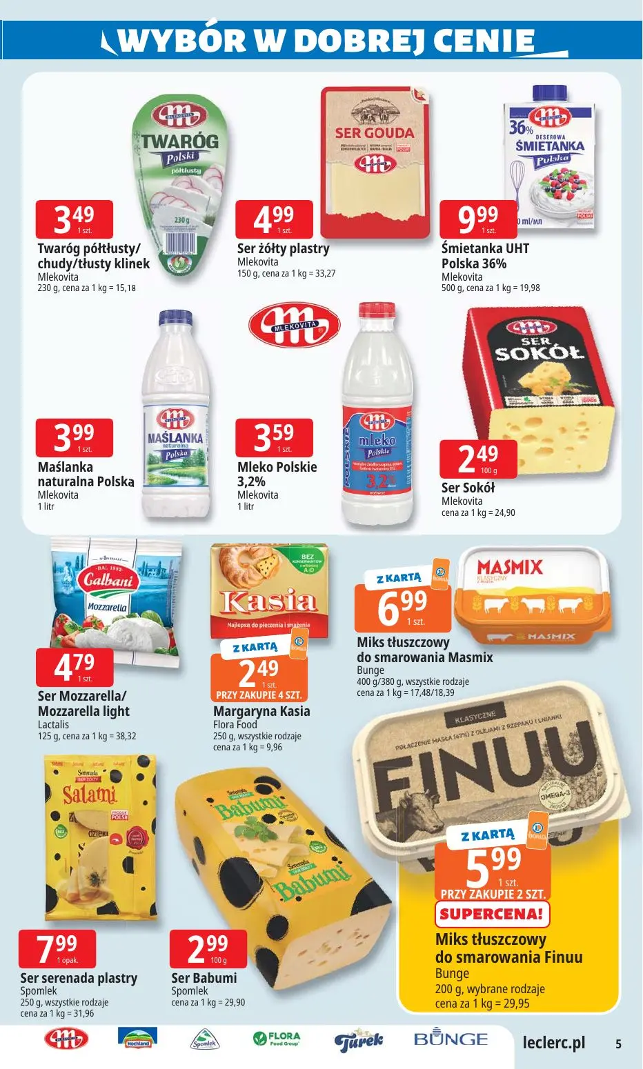 gazetka promocyjna E.Leclerc Dzień Babci i Dziadka - oferta rozszerzona - Strona 5