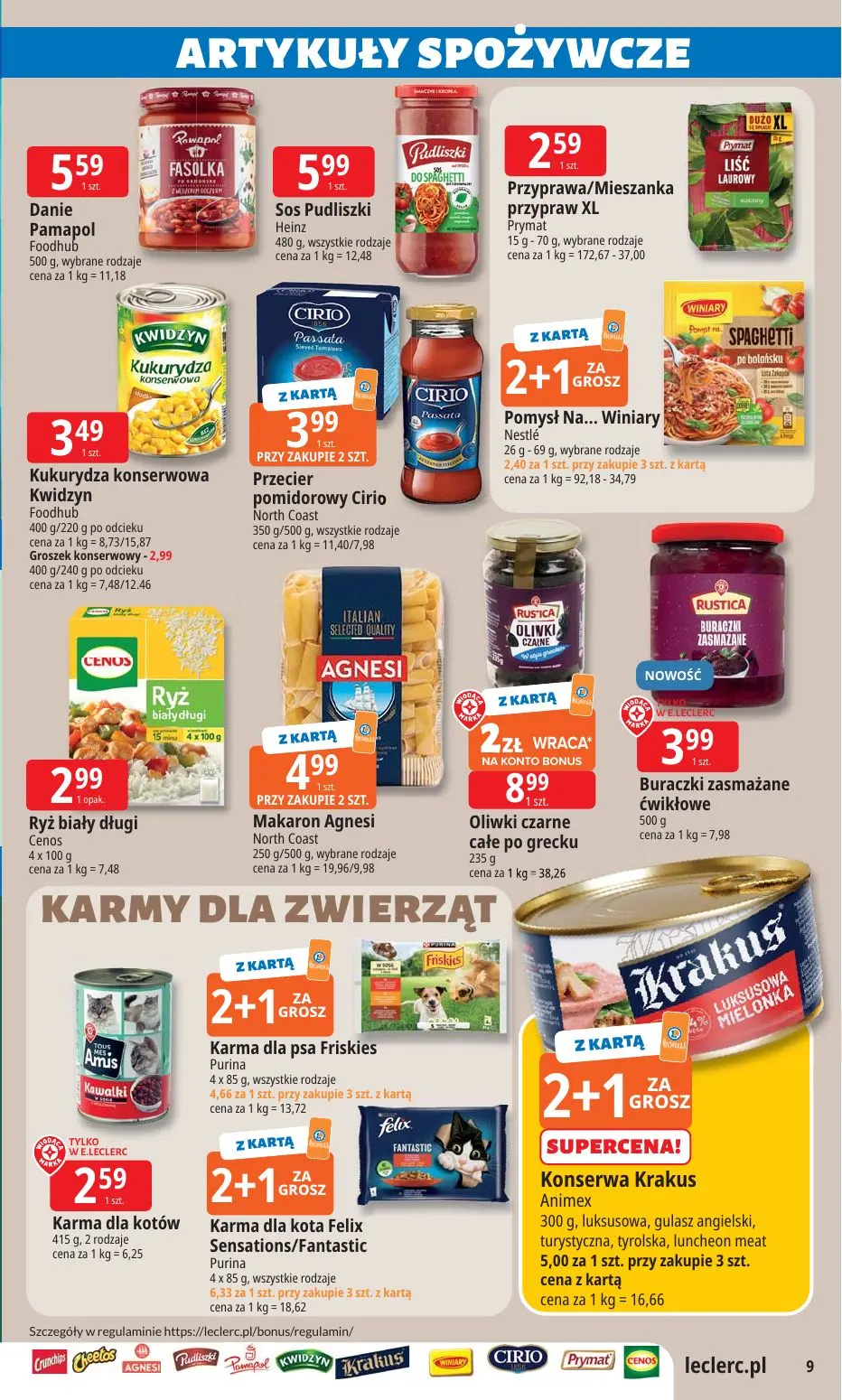 gazetka promocyjna E.Leclerc Dzień Babci i Dziadka - oferta rozszerzona - Strona 9