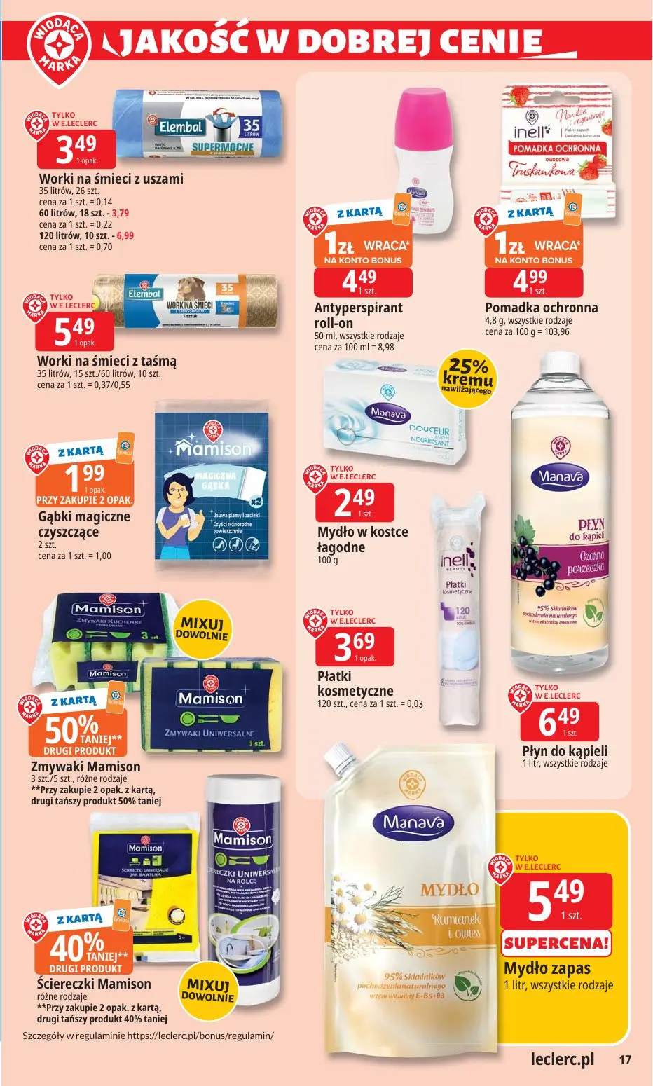 gazetka promocyjna E.Leclerc Dzień Babci i Dziadka - oferta rozszerzona - Strona 17