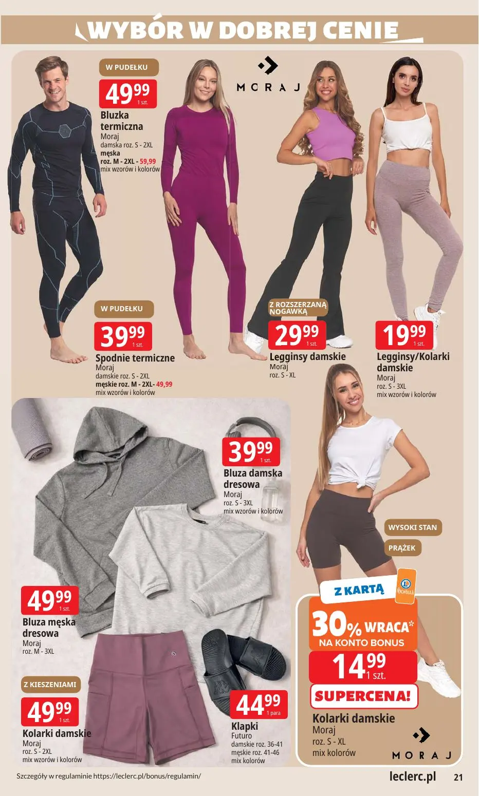 gazetka promocyjna E.Leclerc Dzień Babci i Dziadka - oferta rozszerzona - Strona 21