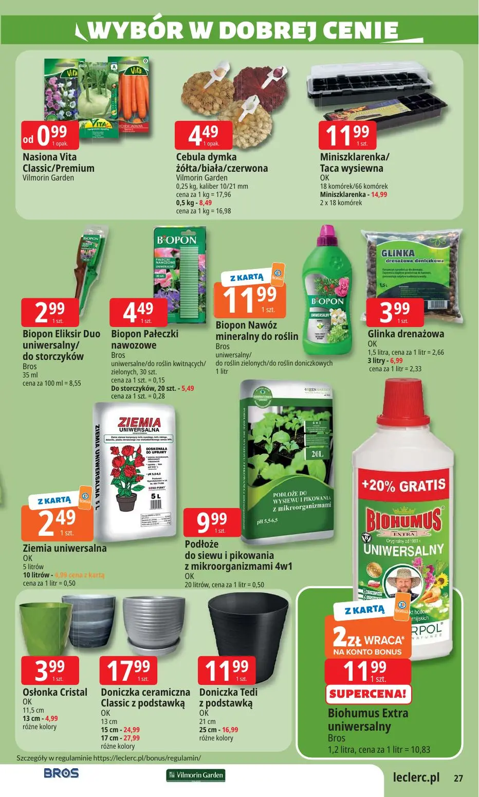 gazetka promocyjna E.Leclerc Dzień Babci i Dziadka - oferta rozszerzona - Strona 27