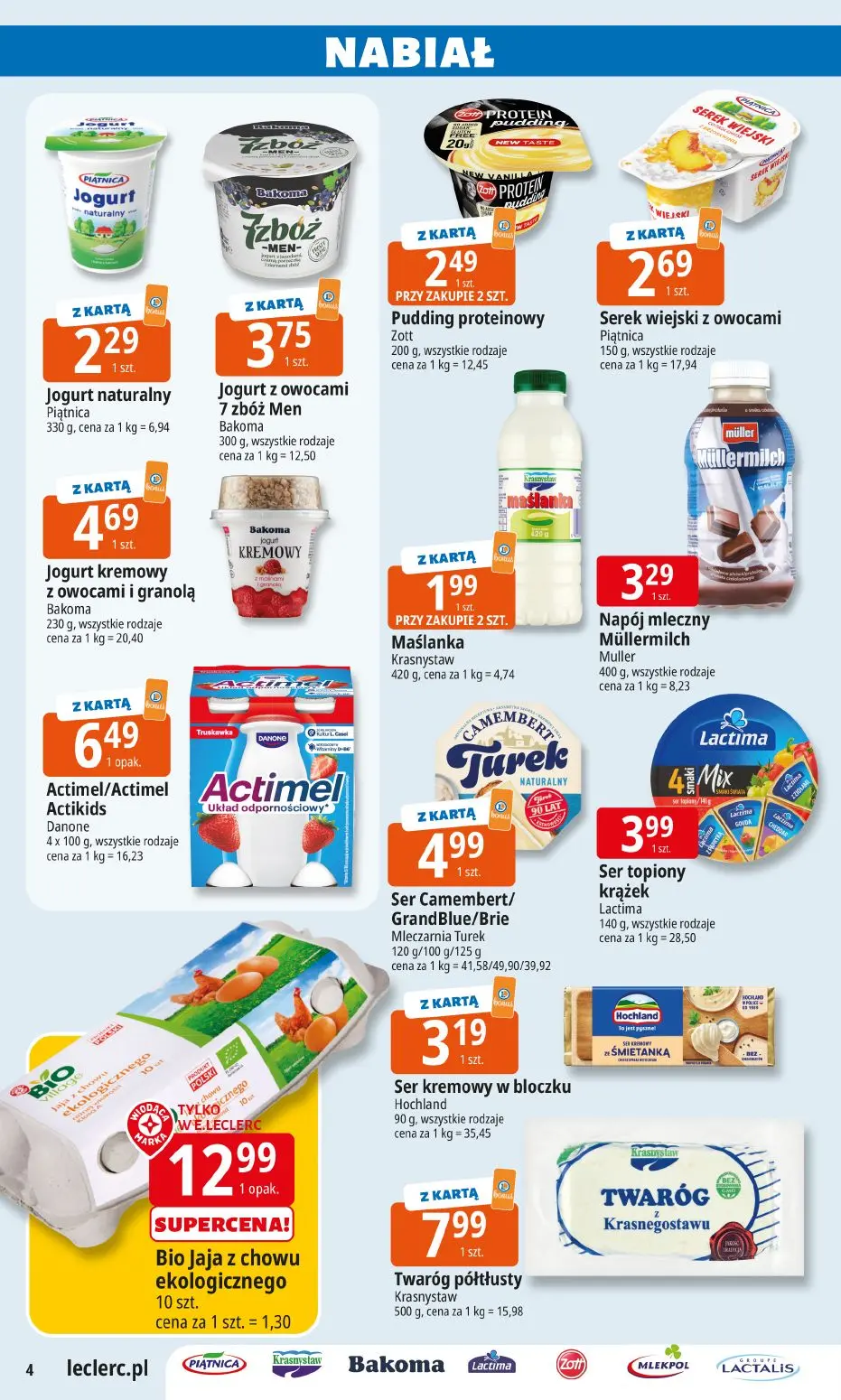 gazetka promocyjna E.Leclerc Dzień Babci i Dziadka - Strona 4