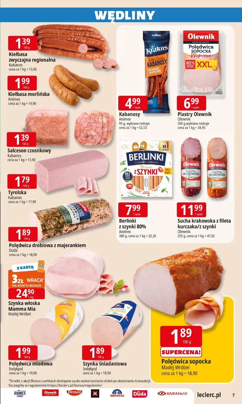 gazetka promocyjna E.Leclerc Dzień Babci i Dziadka - Strona 7