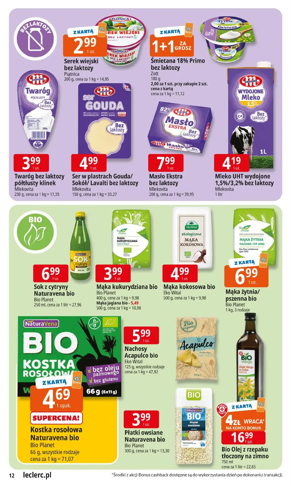 gazetka promocyjna E.Leclerc Dzień Babci i Dziadka - Strona 12