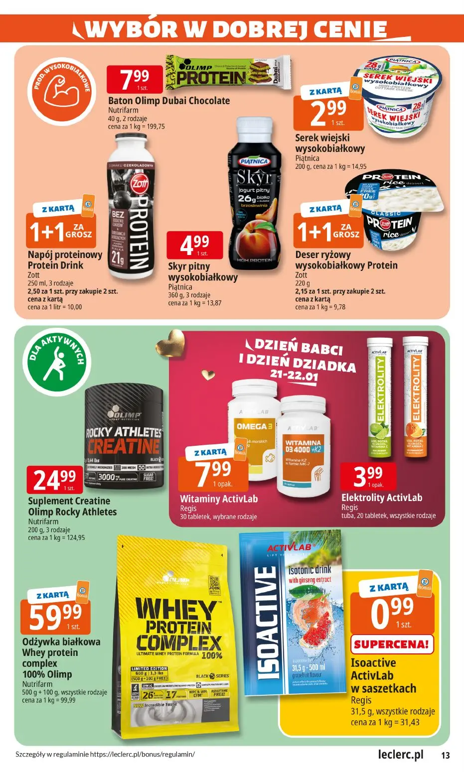 gazetka promocyjna E.Leclerc Dzień Babci i Dziadka - Strona 13