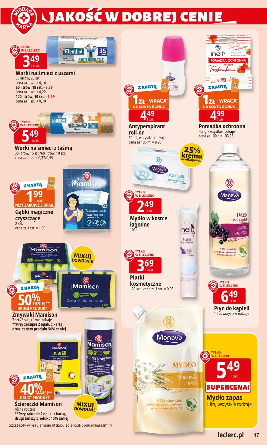 gazetka promocyjna E.Leclerc Dzień Babci i Dziadka - Strona 17