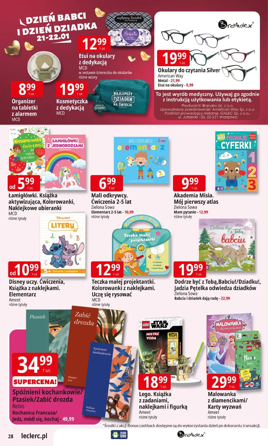 gazetka promocyjna E.Leclerc Dzień Babci i Dziadka - Strona 28