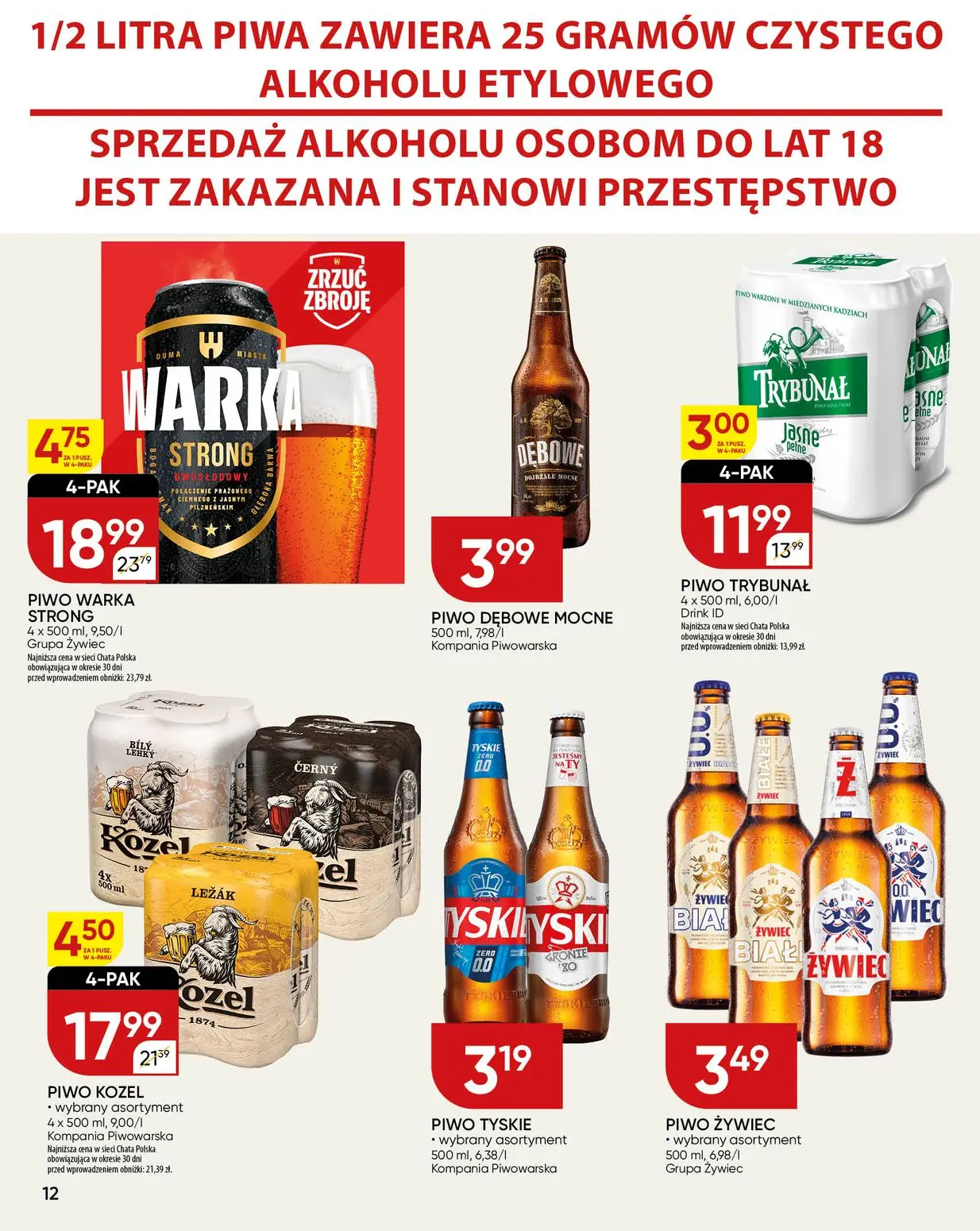 gazetka promocyjna Chata Polska  - Strona 12