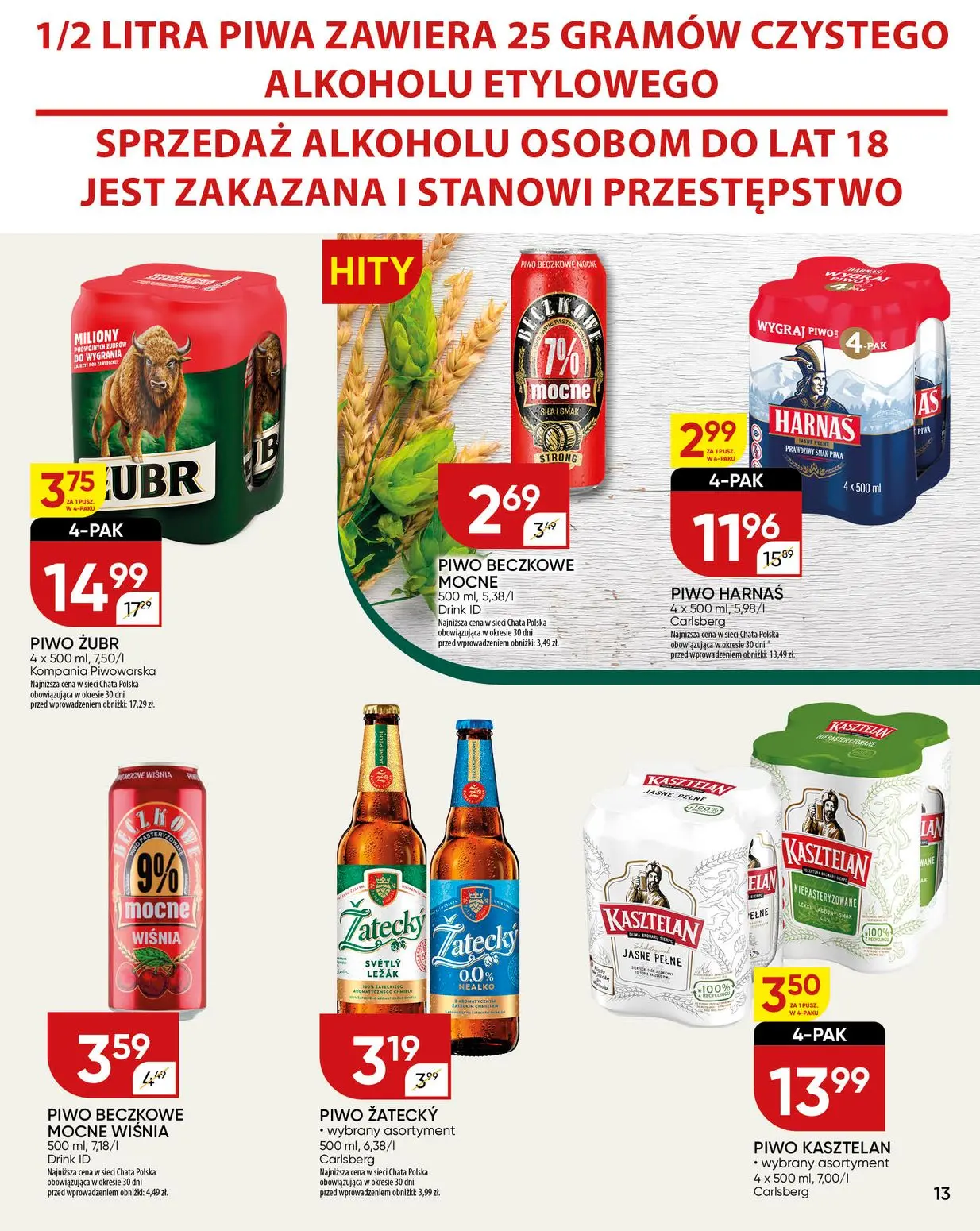 gazetka promocyjna Chata Polska  - Strona 13