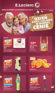 Gazetka promocyjna E.Leclerc, ważna od 2026-01-15 do 2026-01-25.