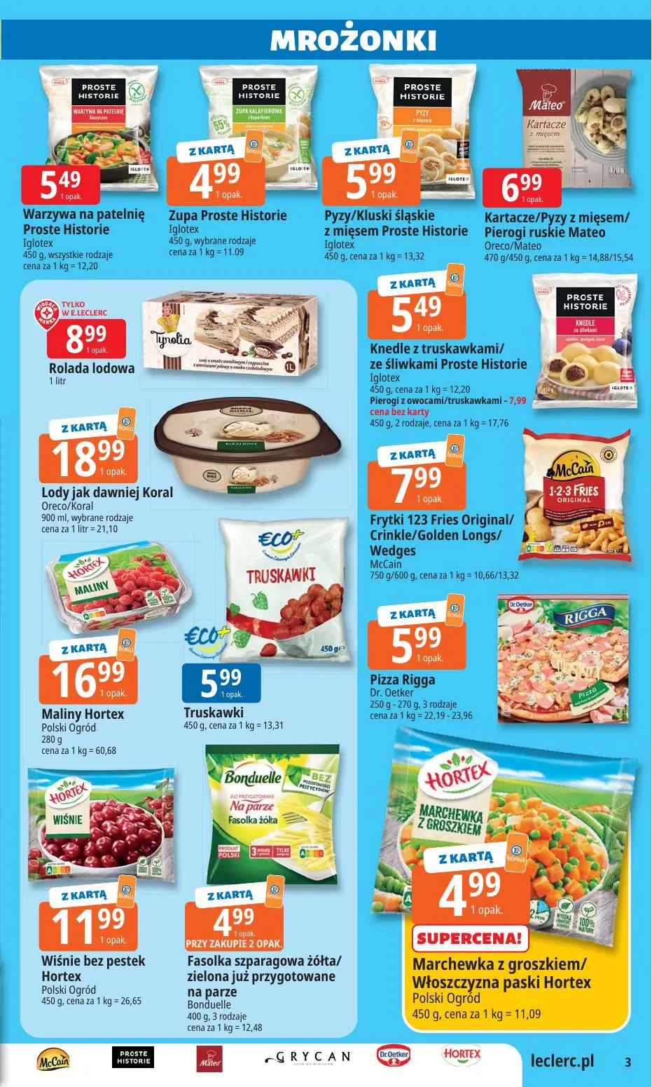 gazetka promocyjna E.Leclerc Dzień Babci i Dziadka w super cenie  - Strona 3