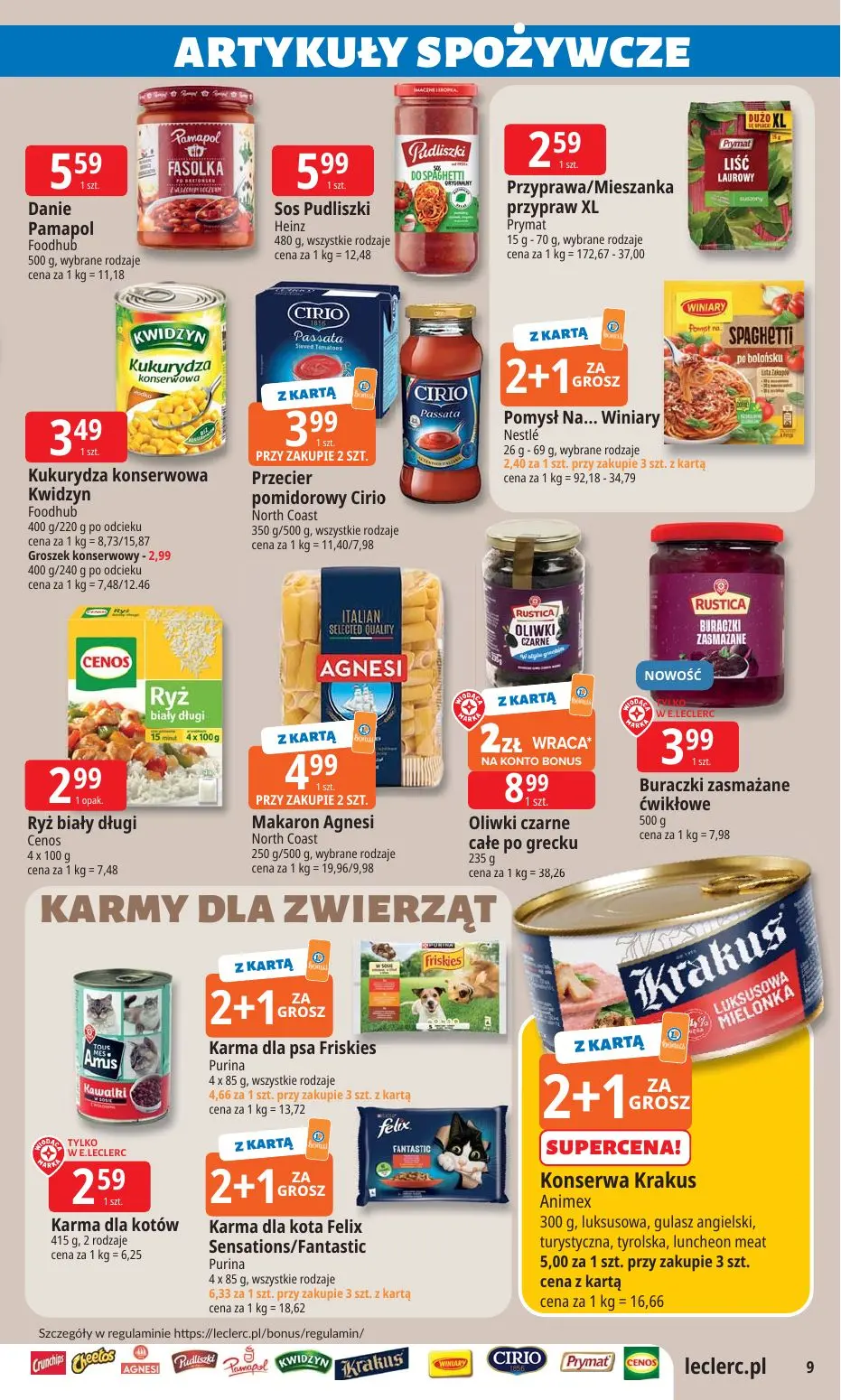 gazetka promocyjna E.Leclerc Dzień Babci i Dziadka w super cenie  - Strona 9