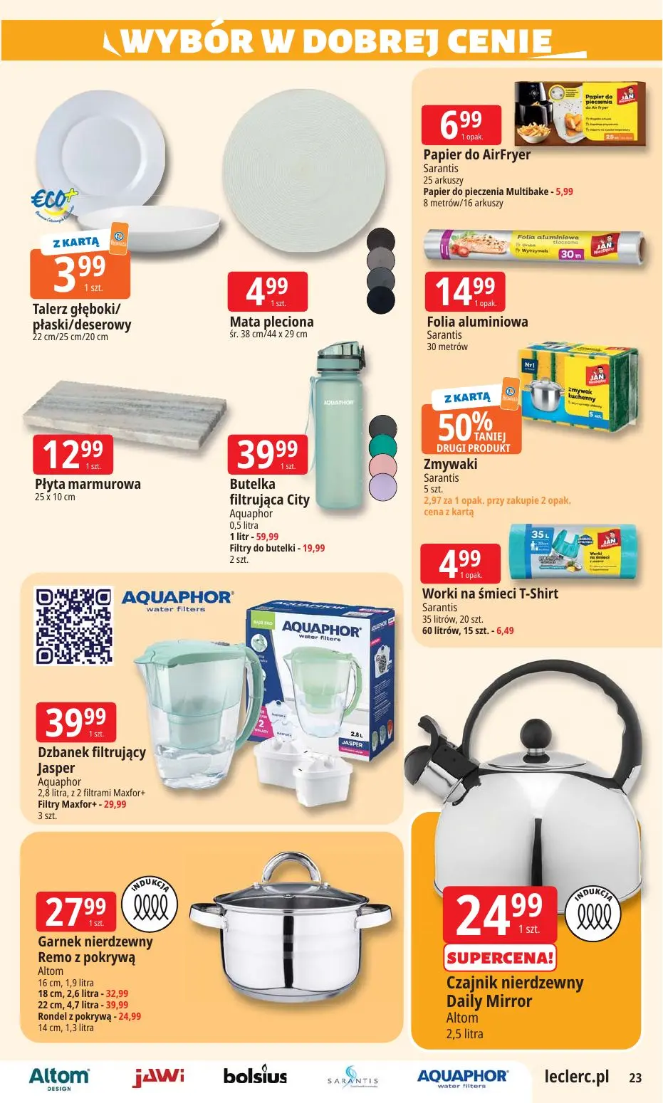 gazetka promocyjna E.Leclerc Dzień Babci i Dziadka w super cenie  - Strona 23