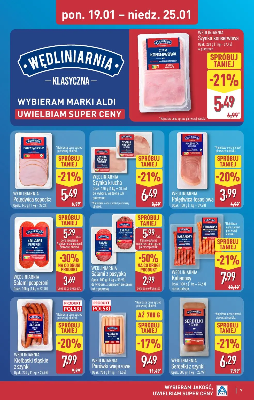 gazetka promocyjna ALDI Wybieram ALDI - Strona 7