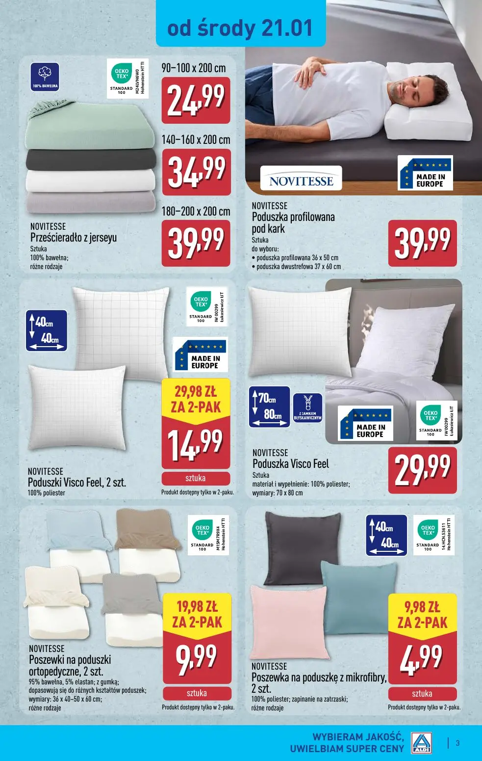 gazetka promocyjna ALDI Oferta od środy 21.01 - Strona 3