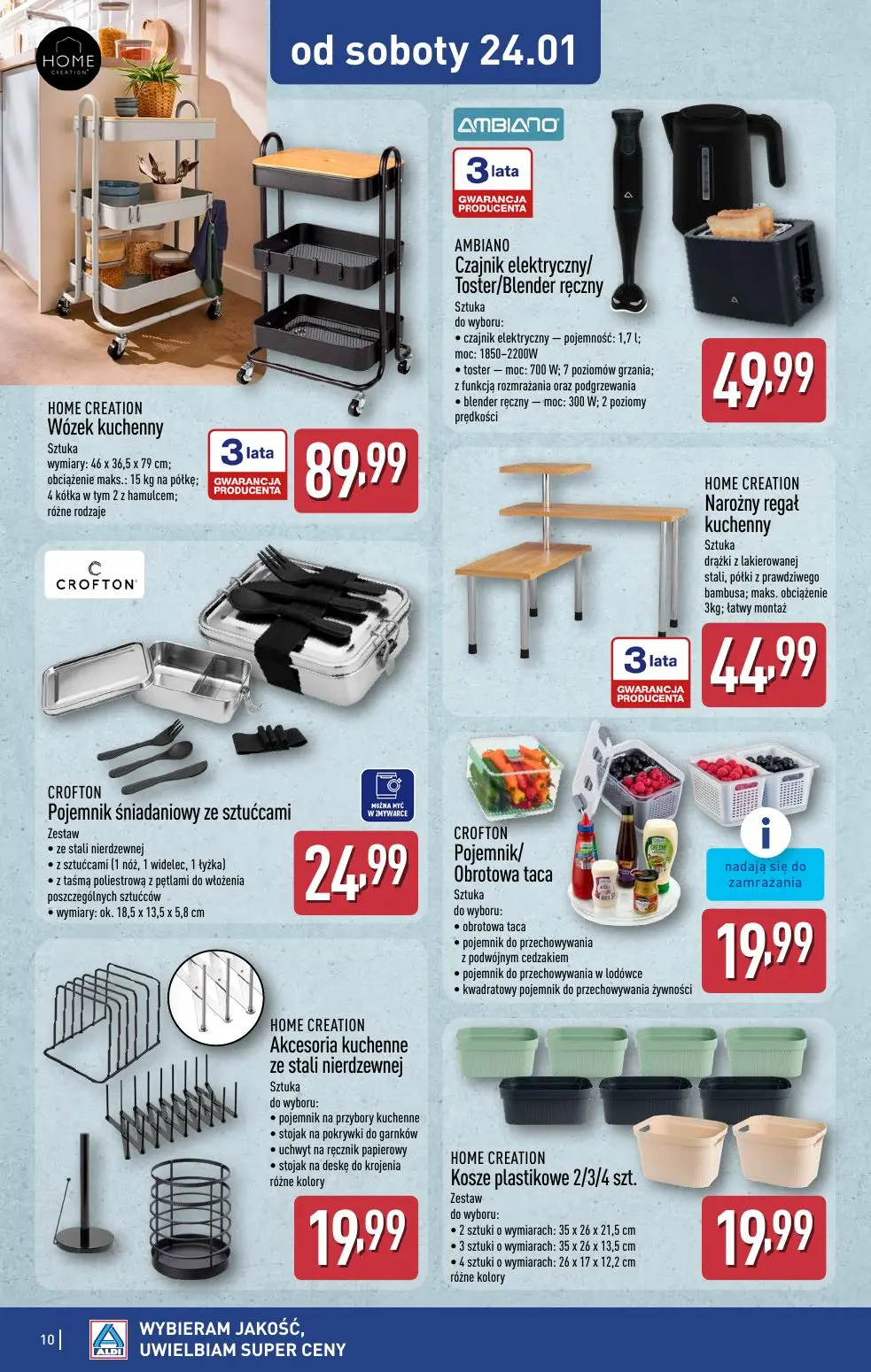 gazetka promocyjna ALDI Oferta od środy 21.01 - Strona 10