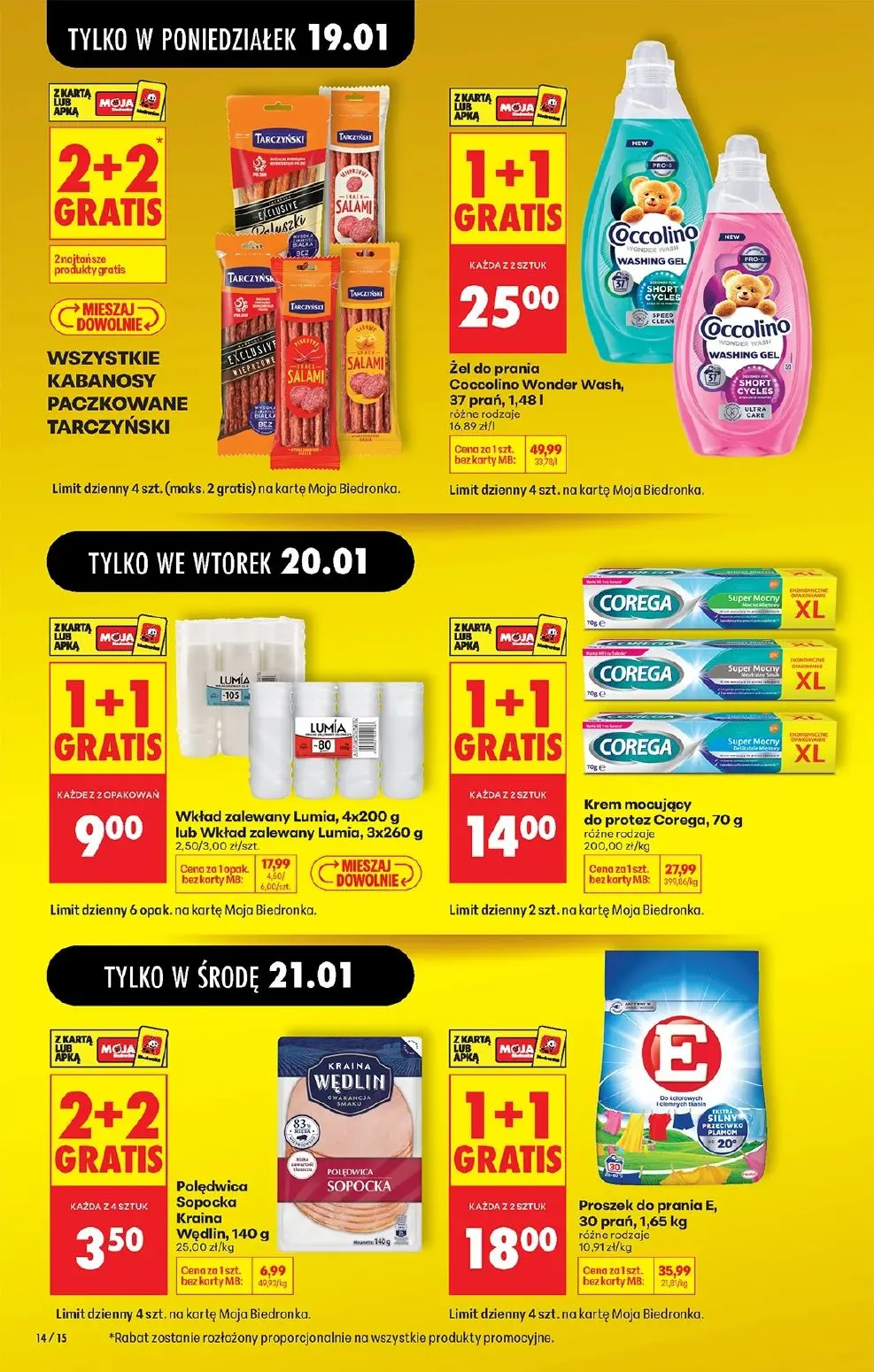 gazetka promocyjna Biedronka Od poniedziałku - Strona 16