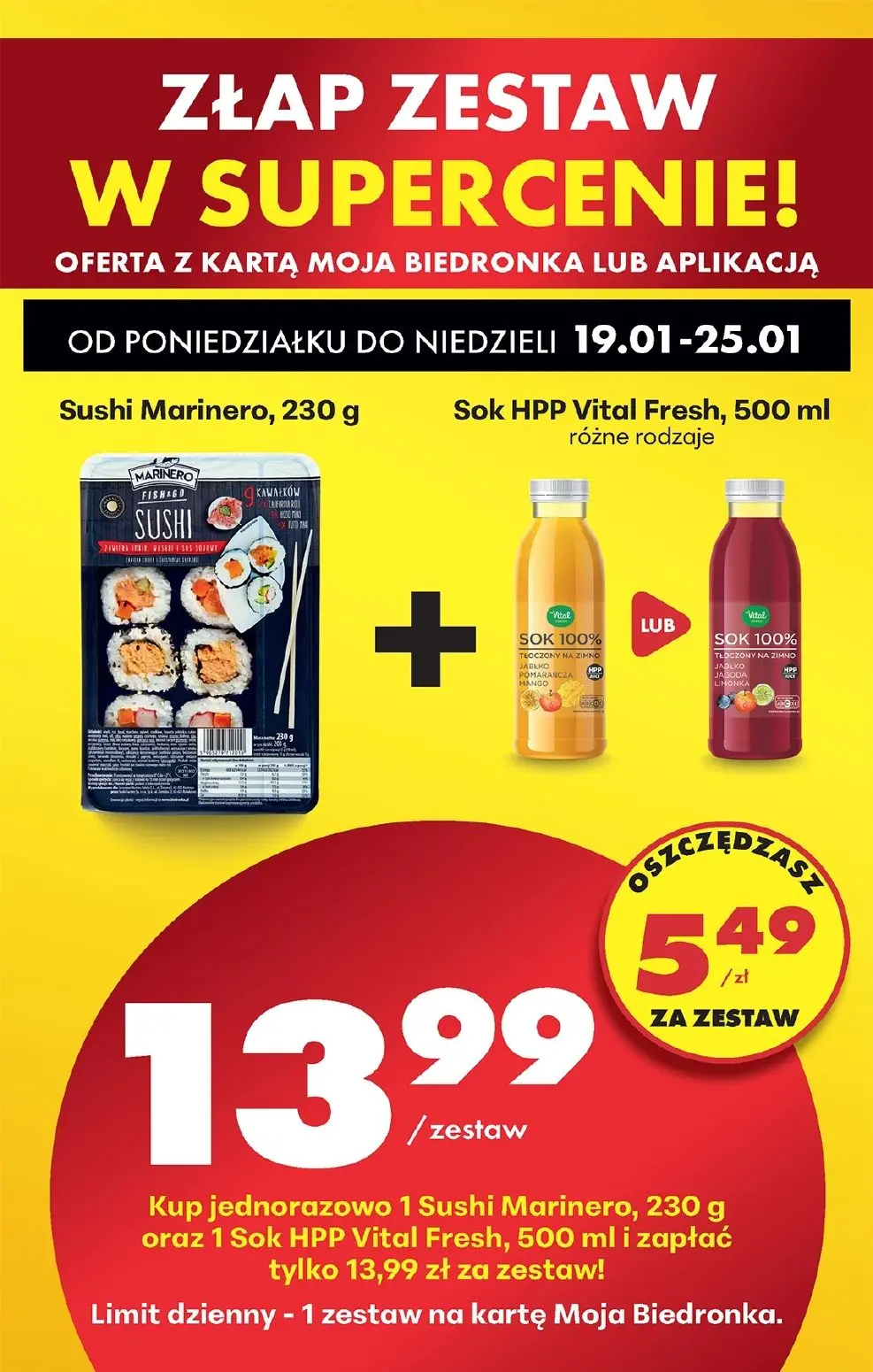 gazetka promocyjna Biedronka Od poniedziałku - Strona 79