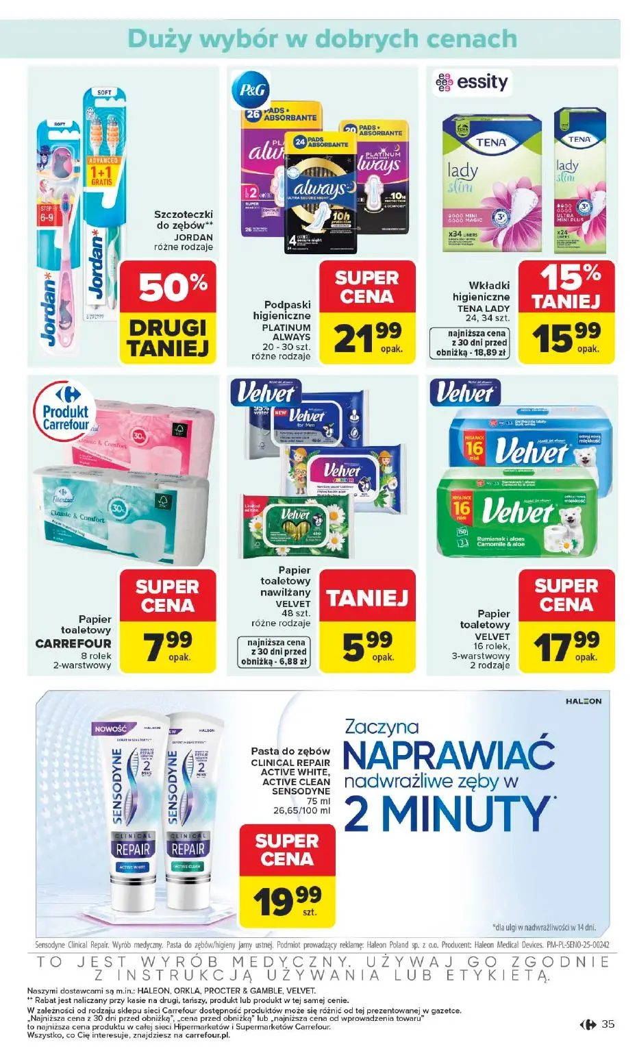 gazetka promocyjna Carrefour Od poniedziałku - Strona 37