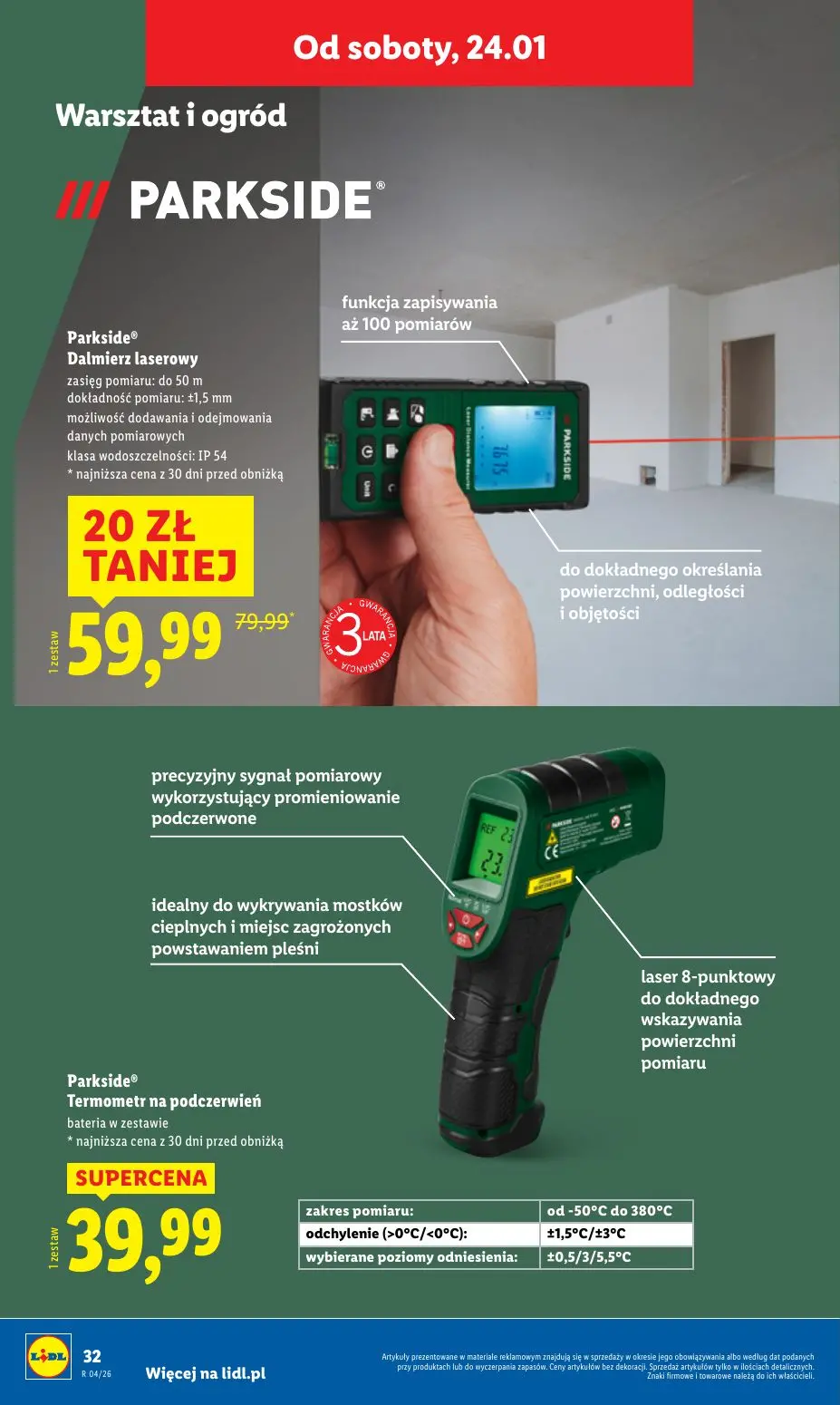 gazetka promocyjna LIDL Co tydzień nowe okazje - Strona 36