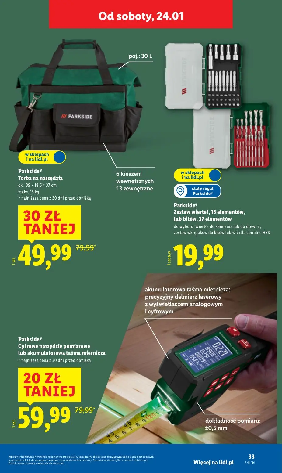 gazetka promocyjna LIDL Co tydzień nowe okazje - Strona 37
