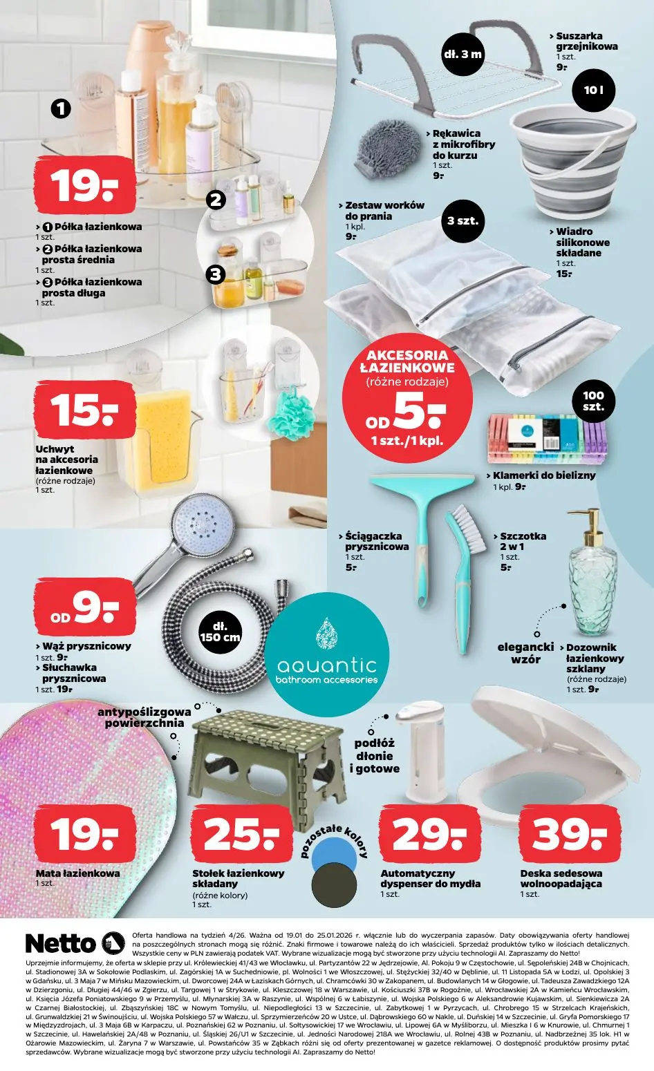 gazetka promocyjna NETTO Temat tygodnia: ŁAZIENKA - Strona 3