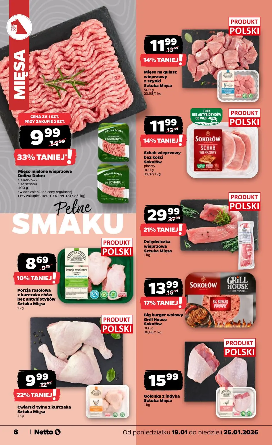 gazetka promocyjna NETTO Świeżo i tanio - Strona 8