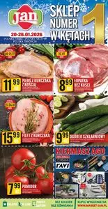 Gazetka promocyjna Jan, ważna od 2026-01-20 do 2026-01-25.