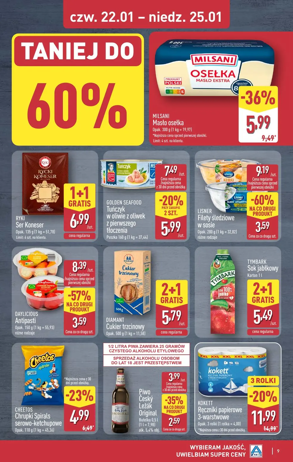 gazetka promocyjna ALDI Oferta na WEEKEND już od czwartku! - Strona 9