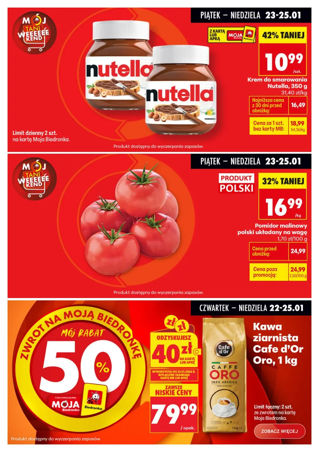 gazetka promocyjna Biedronka Biedronkowe oszczędności - Strona 3