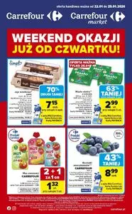 Gazetka promocyjna Carrefour, ważna od 2026-01-22 do 2026-01-25.