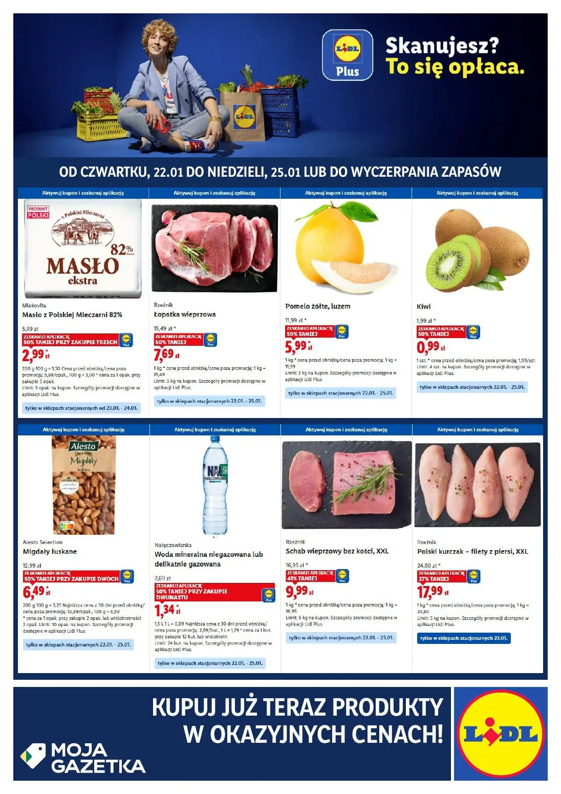 gazetka promocyjna LIDL Lidl plus. Skanujesz - To się opłaca - Strona 1
