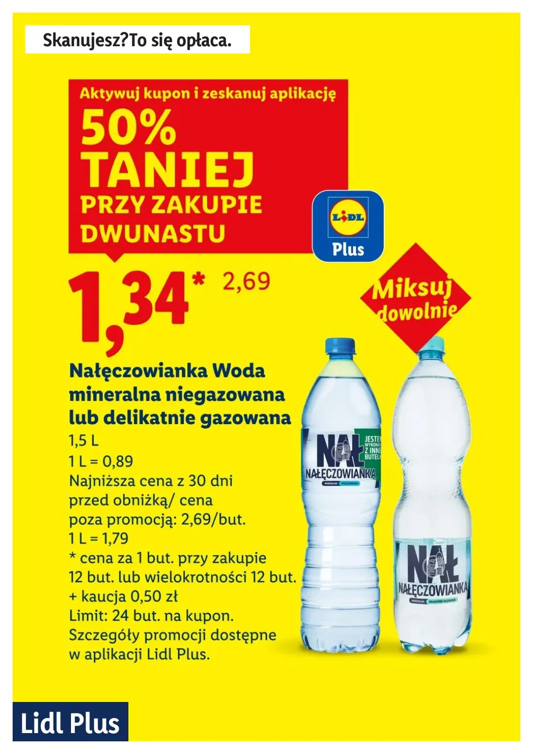 gazetka promocyjna LIDL Lidl plus. Skanujesz - To się opłaca - Strona 6