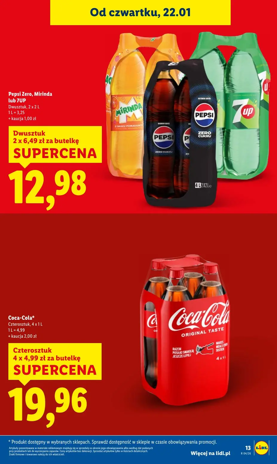 gazetka promocyjna LIDL Od czwartku - Strona 13