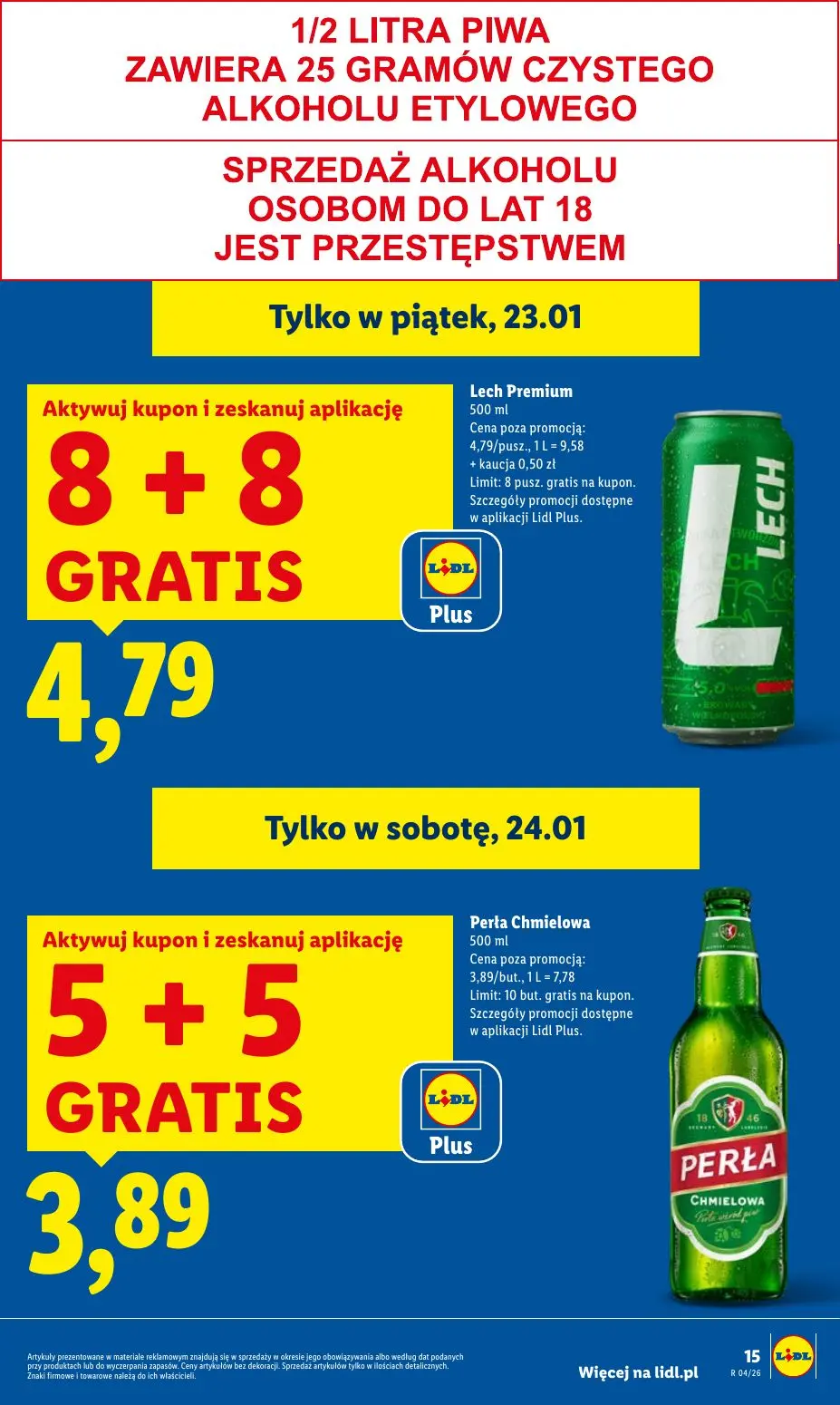 gazetka promocyjna LIDL Od czwartku - Strona 15