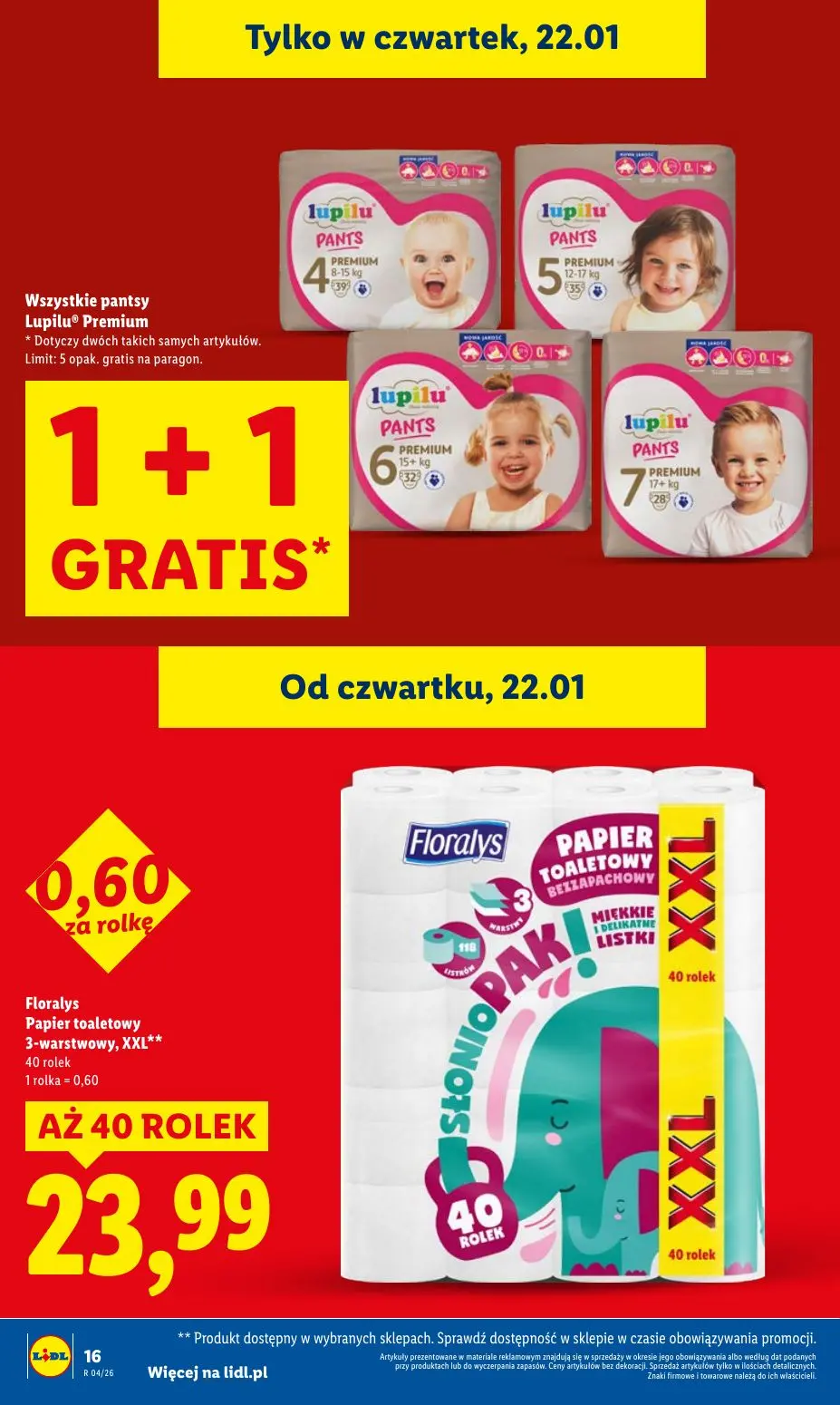 gazetka promocyjna LIDL Od czwartku - Strona 16