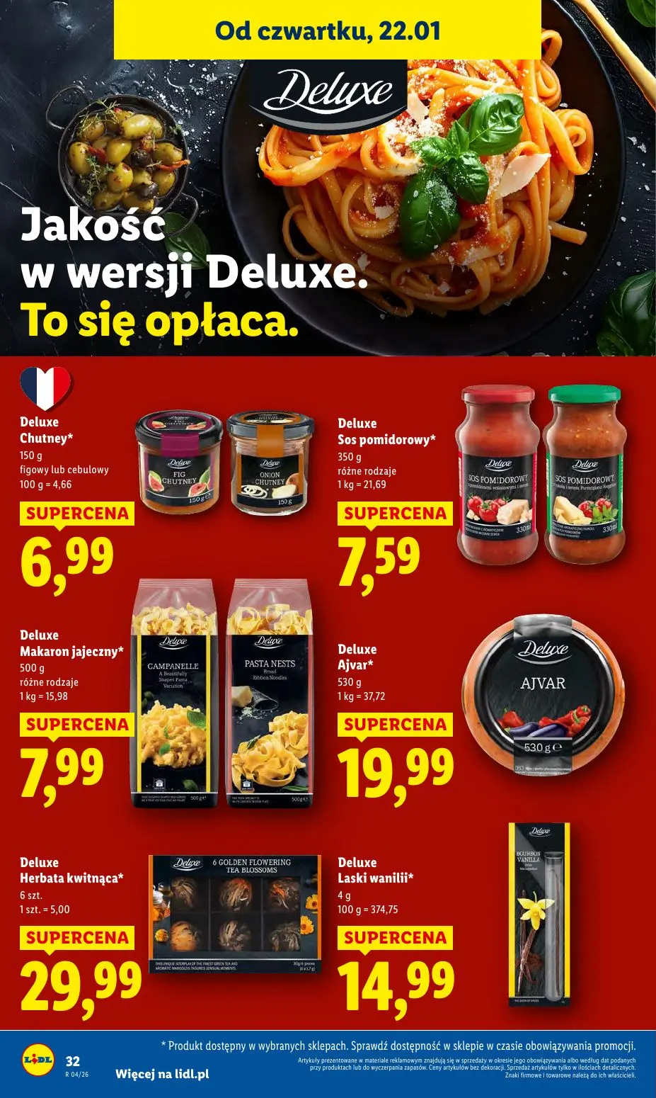 gazetka promocyjna LIDL Od czwartku - Strona 32