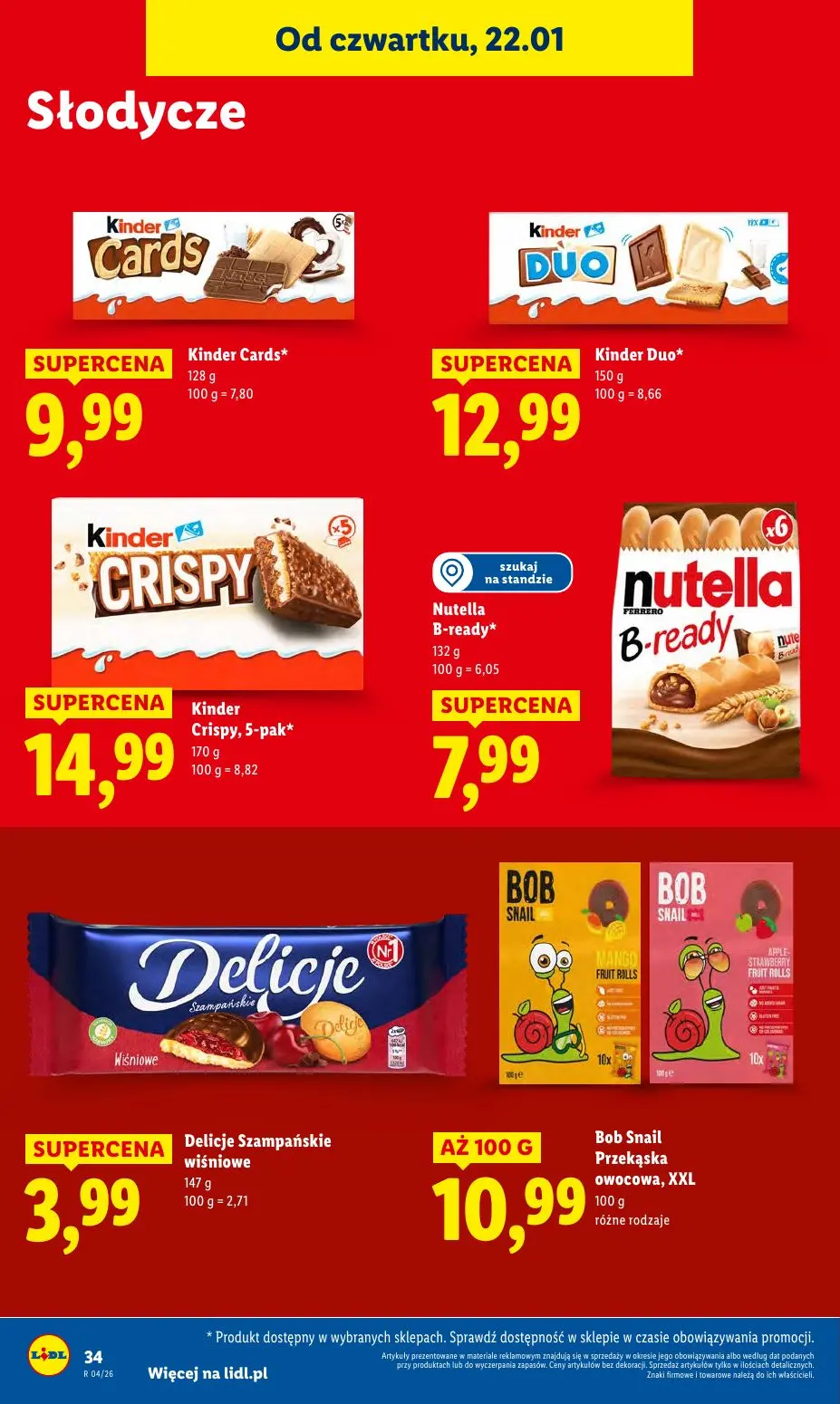 gazetka promocyjna LIDL Od czwartku - Strona 34