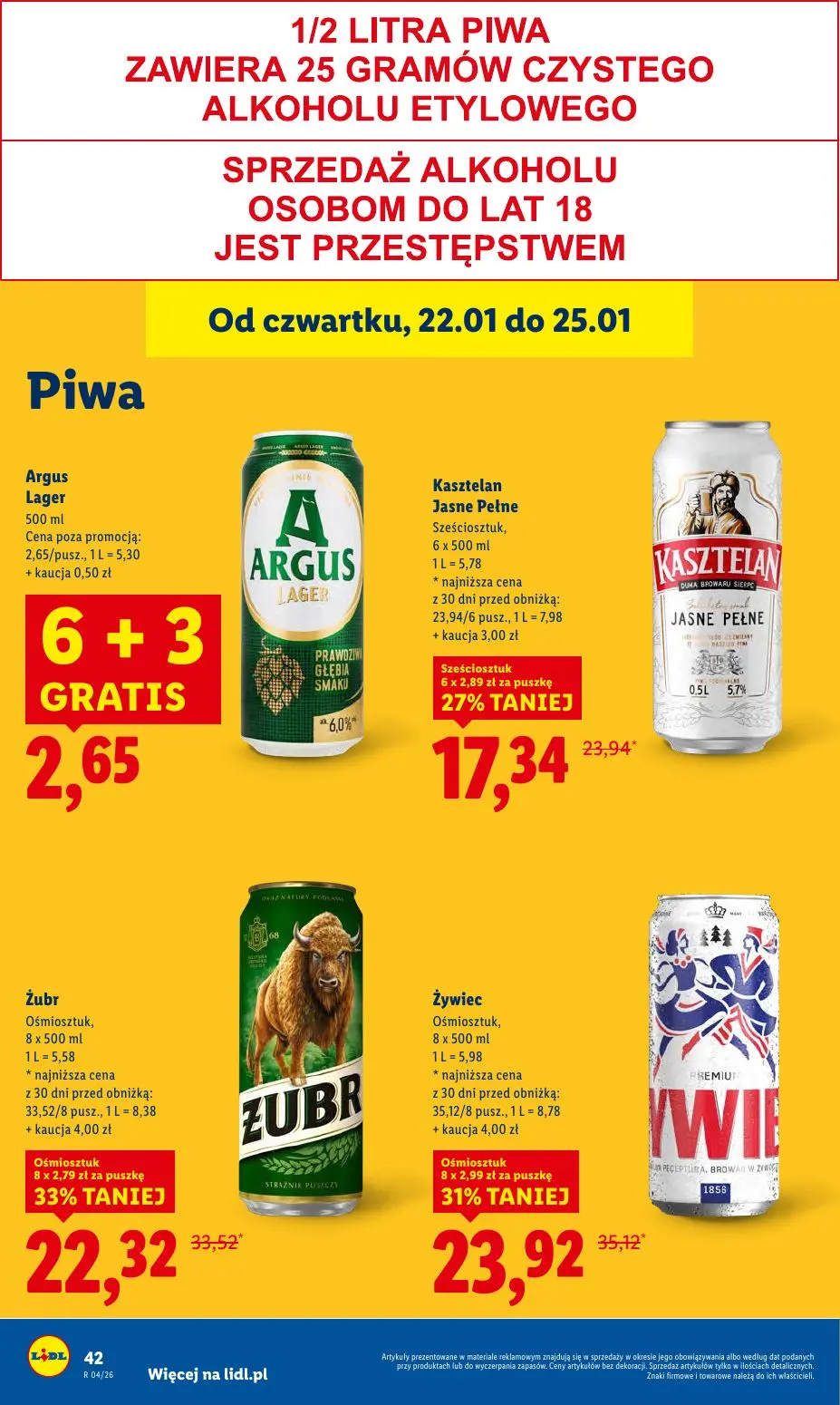 gazetka promocyjna LIDL Od czwartku - Strona 42