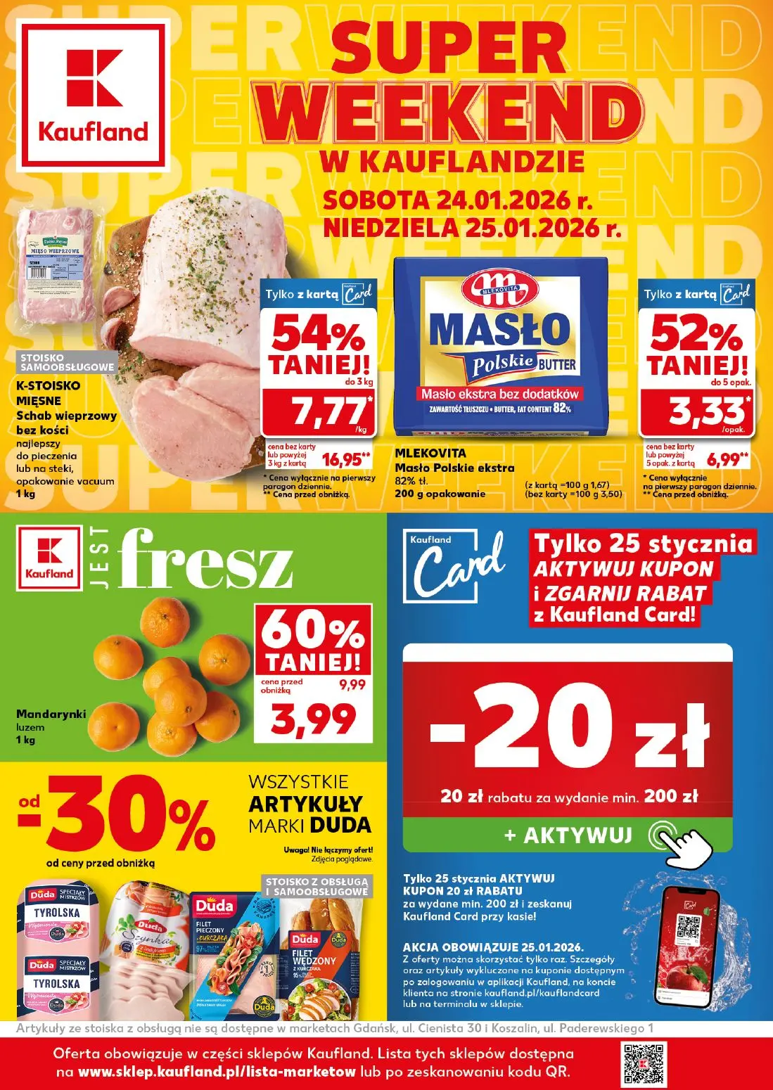 gazetka promocyjna Kaufland Super Weekend - Strona 1