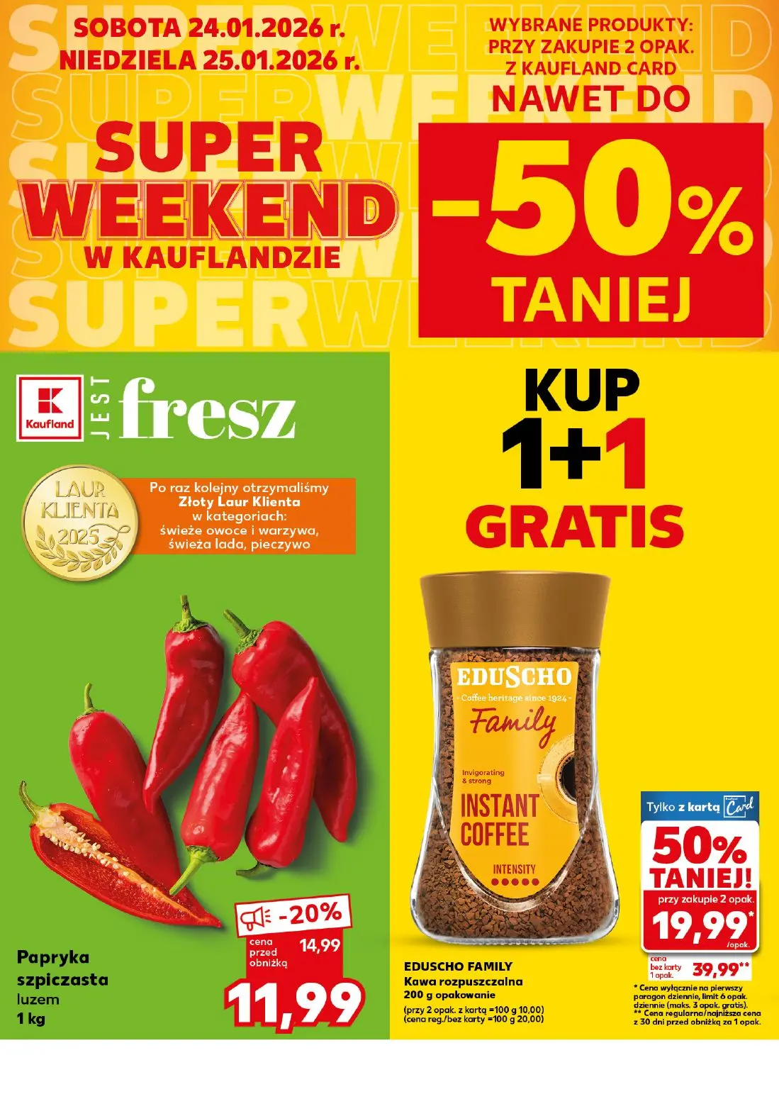 gazetka promocyjna Kaufland Super Weekend - Strona 2