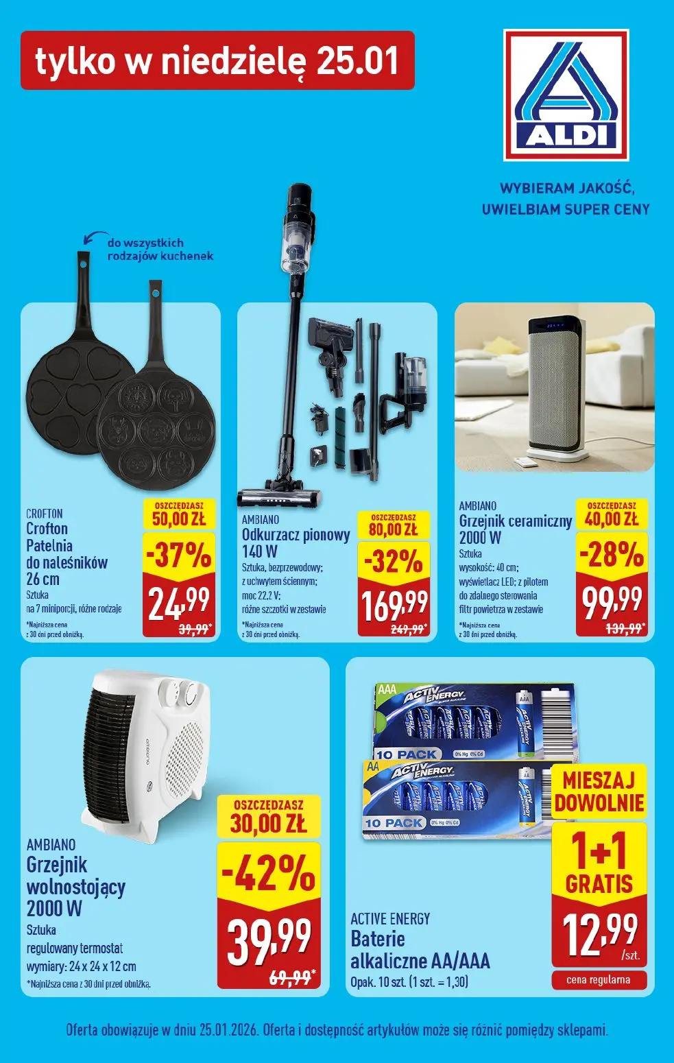 gazetka promocyjna ALDI Tylko w NIEDZIELĘ - Strona 11