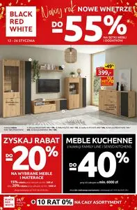 Gazetka promocyjna Black Red White, ważna od 2026-01-12 do 2026-01-26.