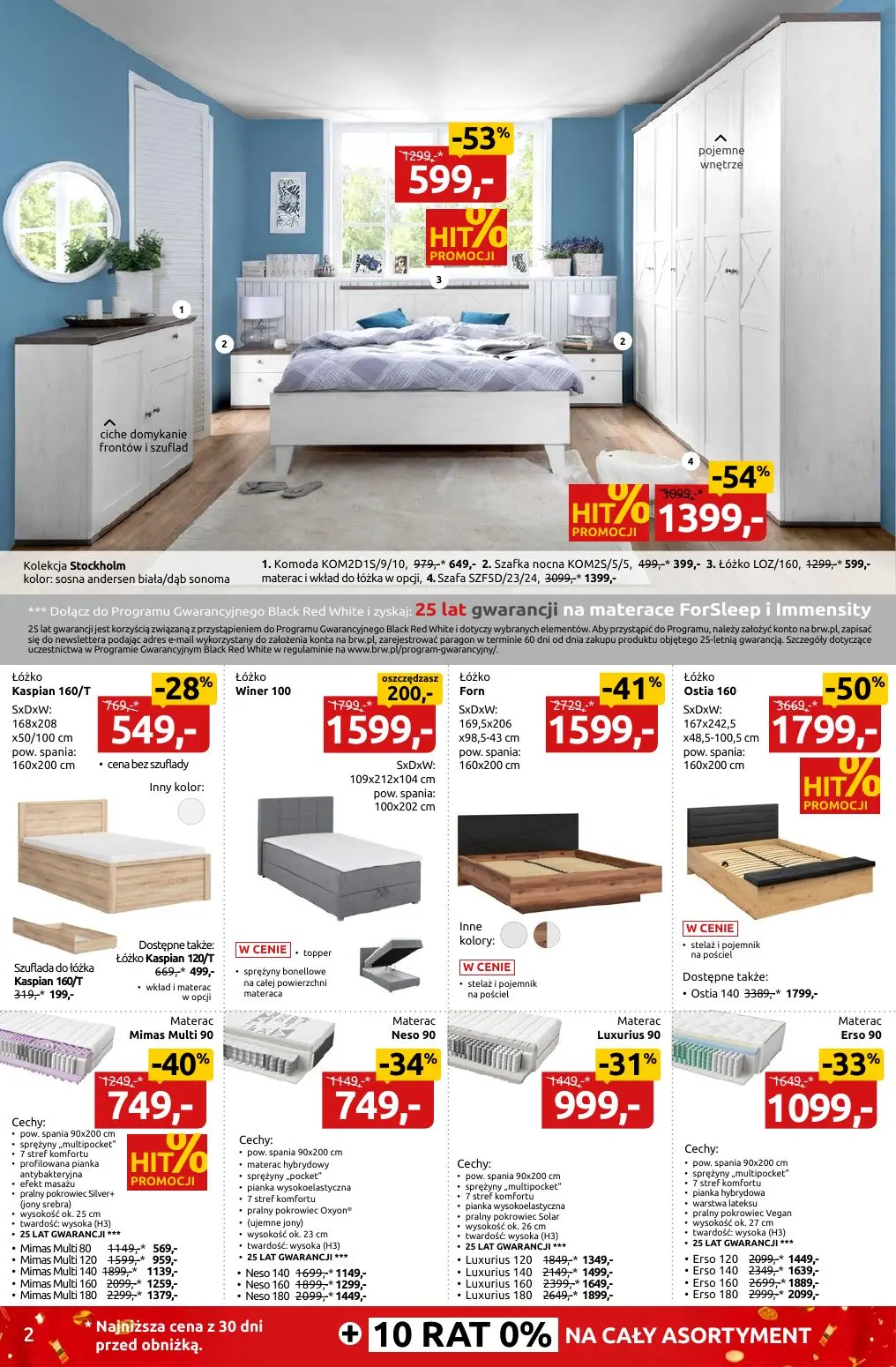 gazetka promocyjna Black Red White Nowy rok - Nowe wnętrze do -55% - Strona 2