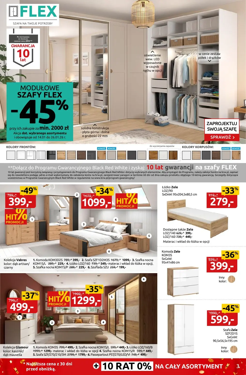 gazetka promocyjna Black Red White Nowy rok - Nowe wnętrze do -55% - Strona 3
